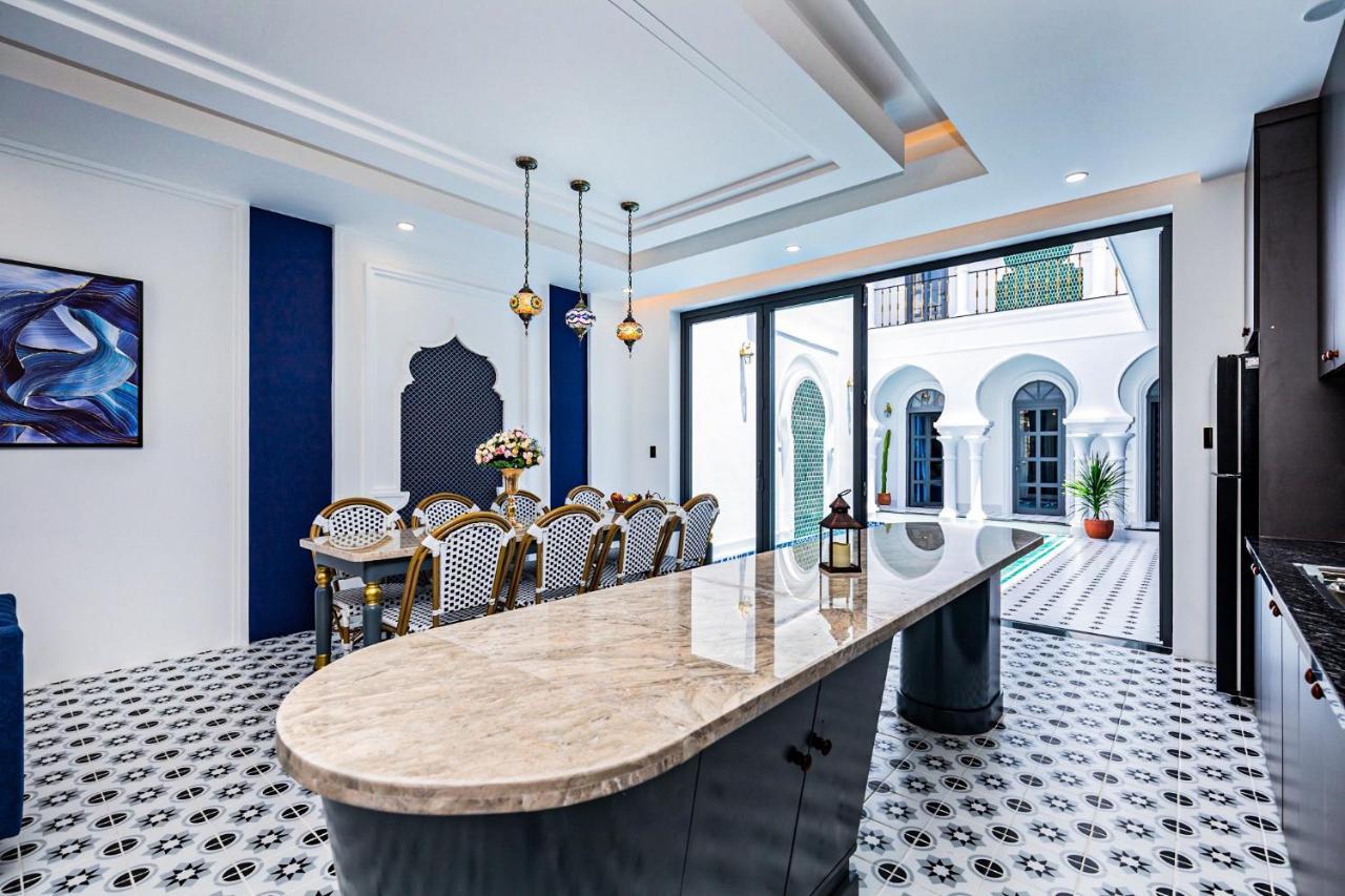T-Maison Riad Villa, With Pool, Karaoke, Billiards, Near Beach, Вунгтау Екстер'єр фото